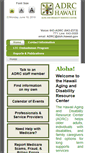 Mobile Screenshot of hawaiiadrc.org